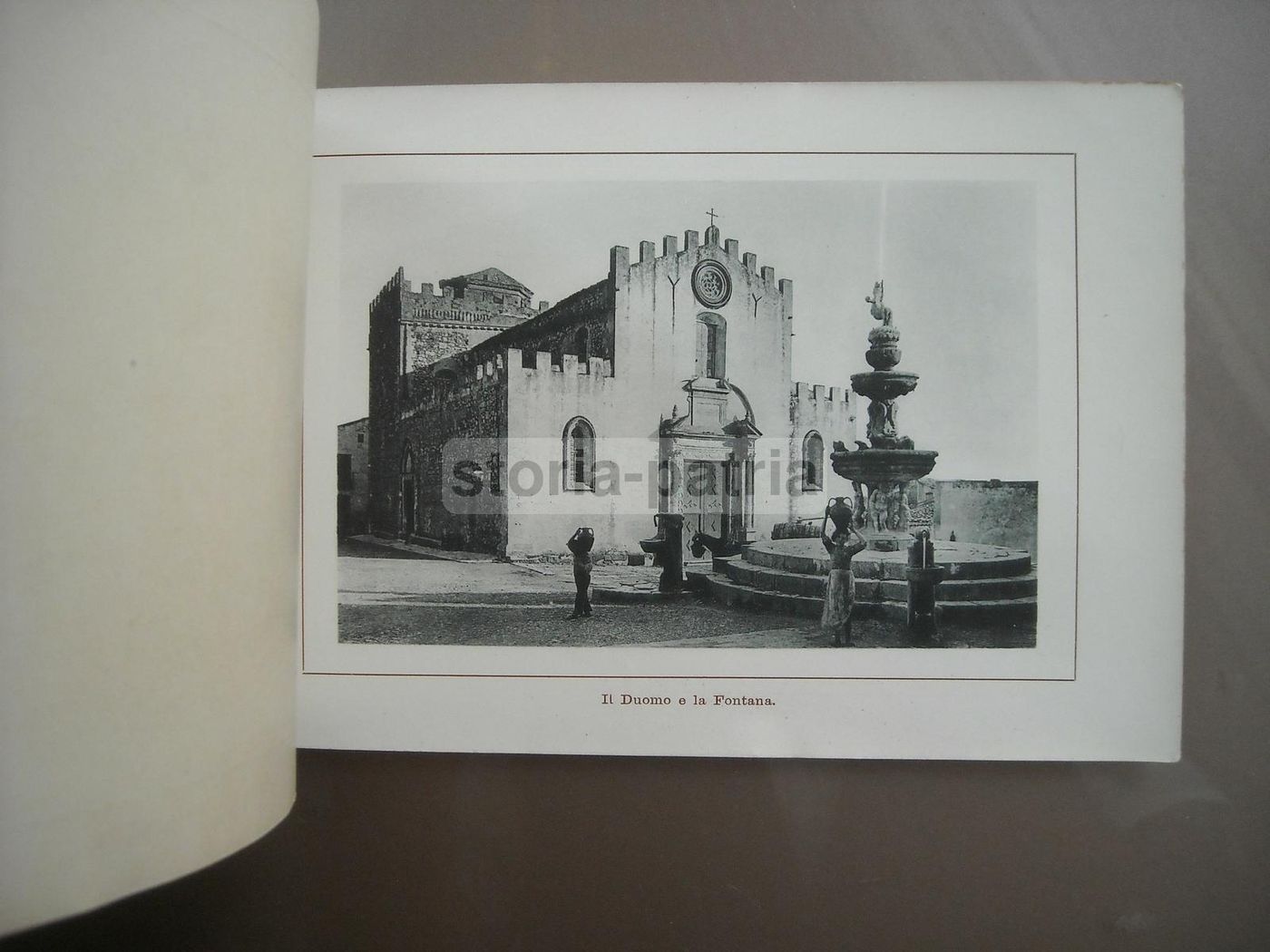 Ricordo Di Taormina Album Fotografico Antico Teatro Greco Etna