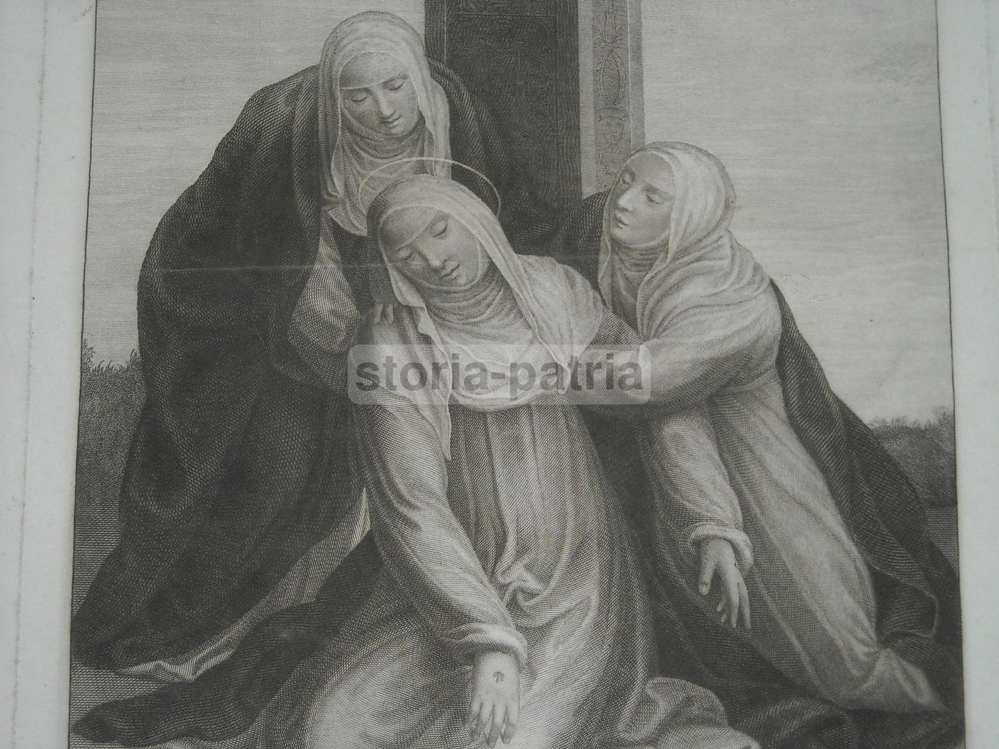 Santa Caterina Da Siena, Incisione All'Acquaforte Di Ignazio Bonajuti Da Il Sodoma
