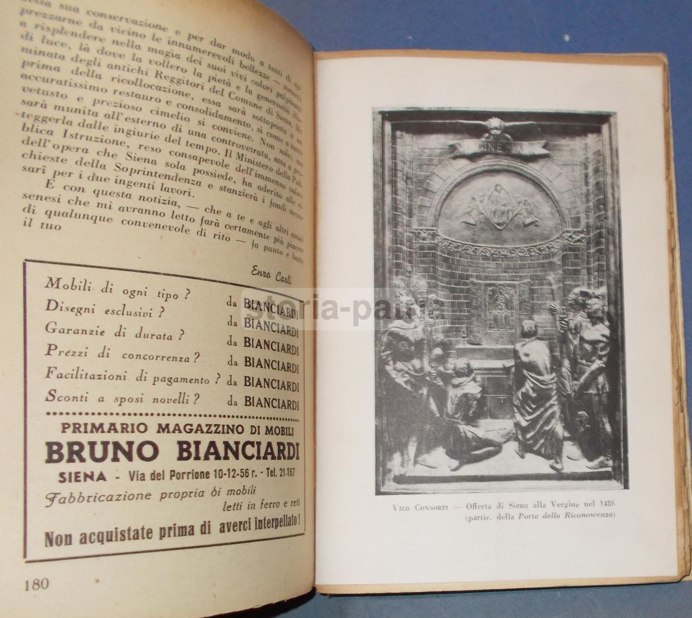 Almanacco Senese 1947: Storia, Economia E Arte Di Siena (Aldo Lusini)