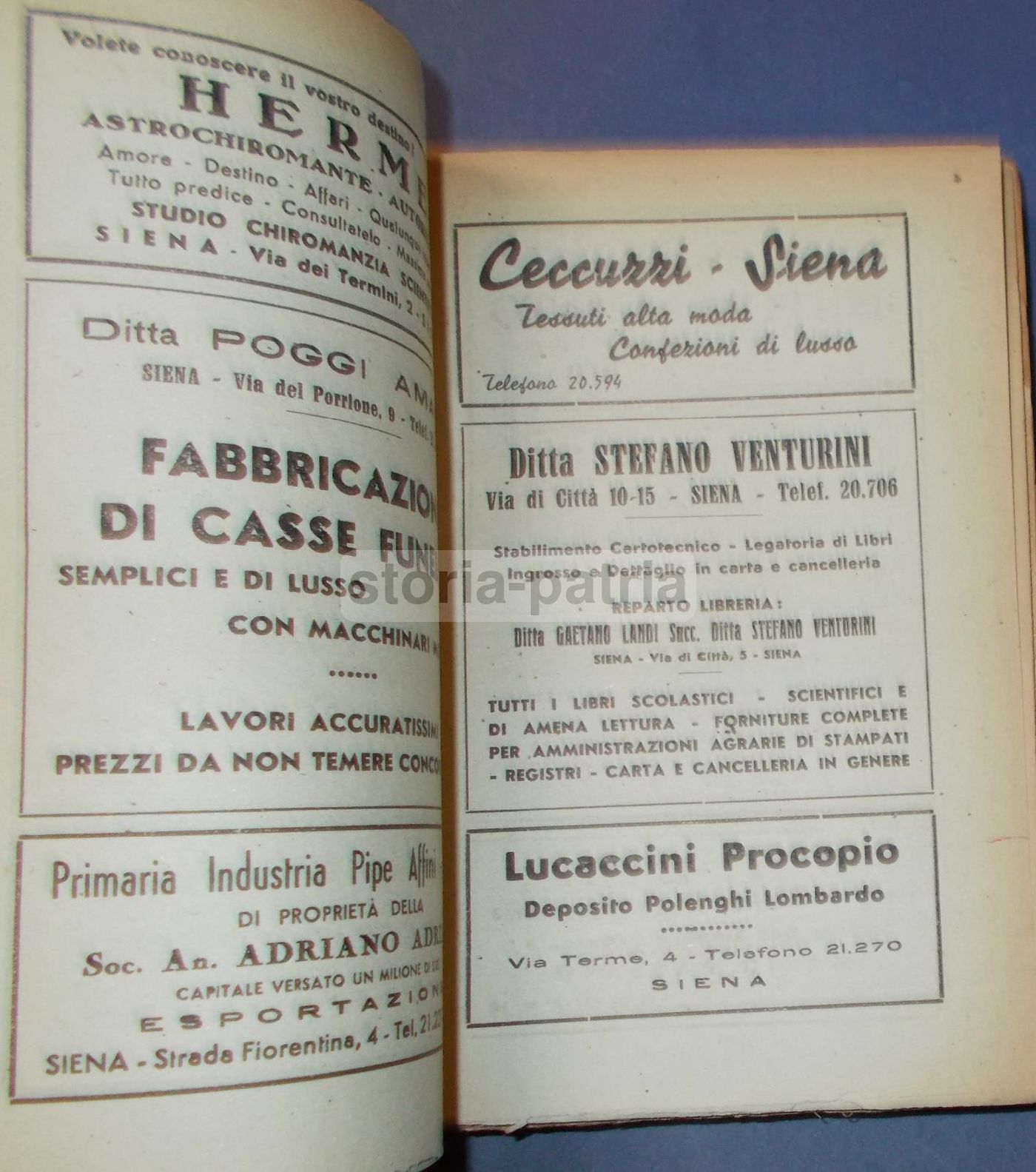 Almanacco Senese 1947: Storia, Economia E Arte Di Siena (Aldo Lusini)
