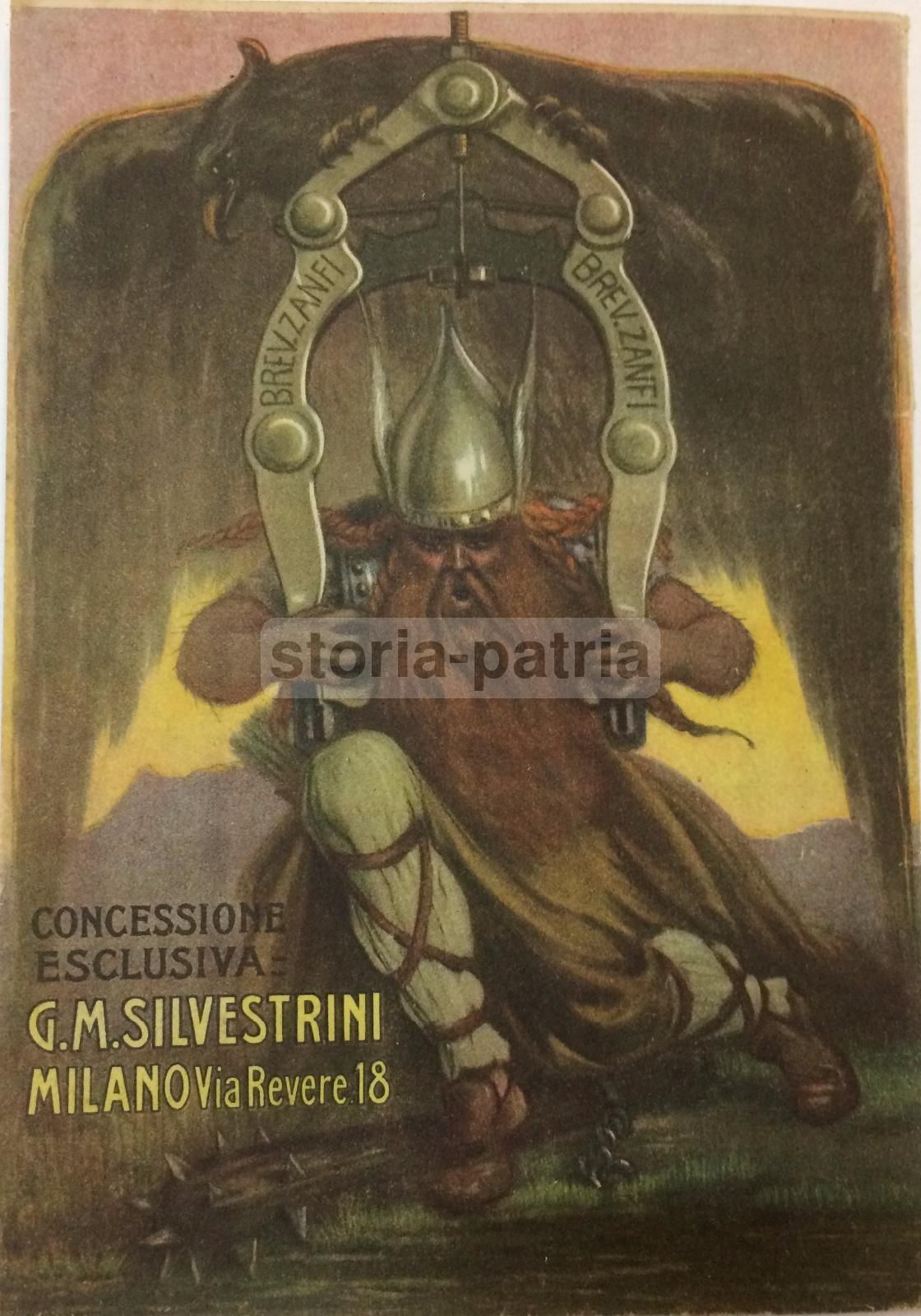 Pubblicità Antica Silvestrini Zanfi Trattori Mangiapan Zenith