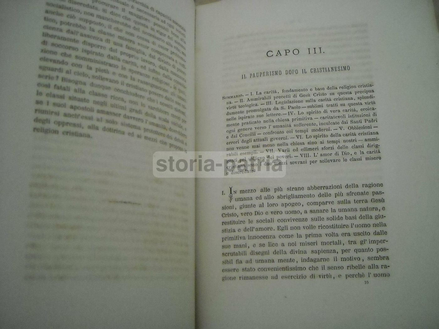Saggio Sul Pauperismo Nel Secolo XIX, Salzano, 1883, Napoli