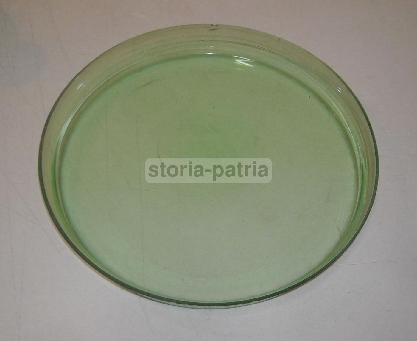 Servizio Da Liquore In Vetro Verde Anni '30 Murano Con Vassoio