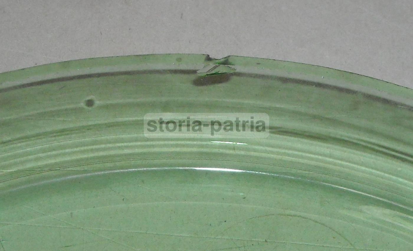 Servizio Da Liquore In Vetro Verde Anni '30 Murano Con Vassoio