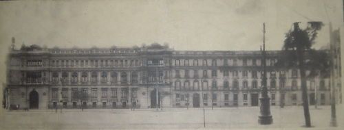 Antica Fotografia Del Banco De España, Inizio '900, Veduta Prospettica