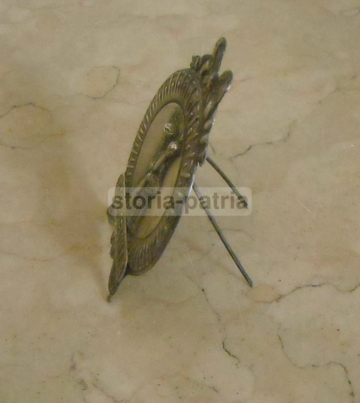 Antique Devotional Miniature, Seville, Silvered Metal, Late 19th-Early 20th Century