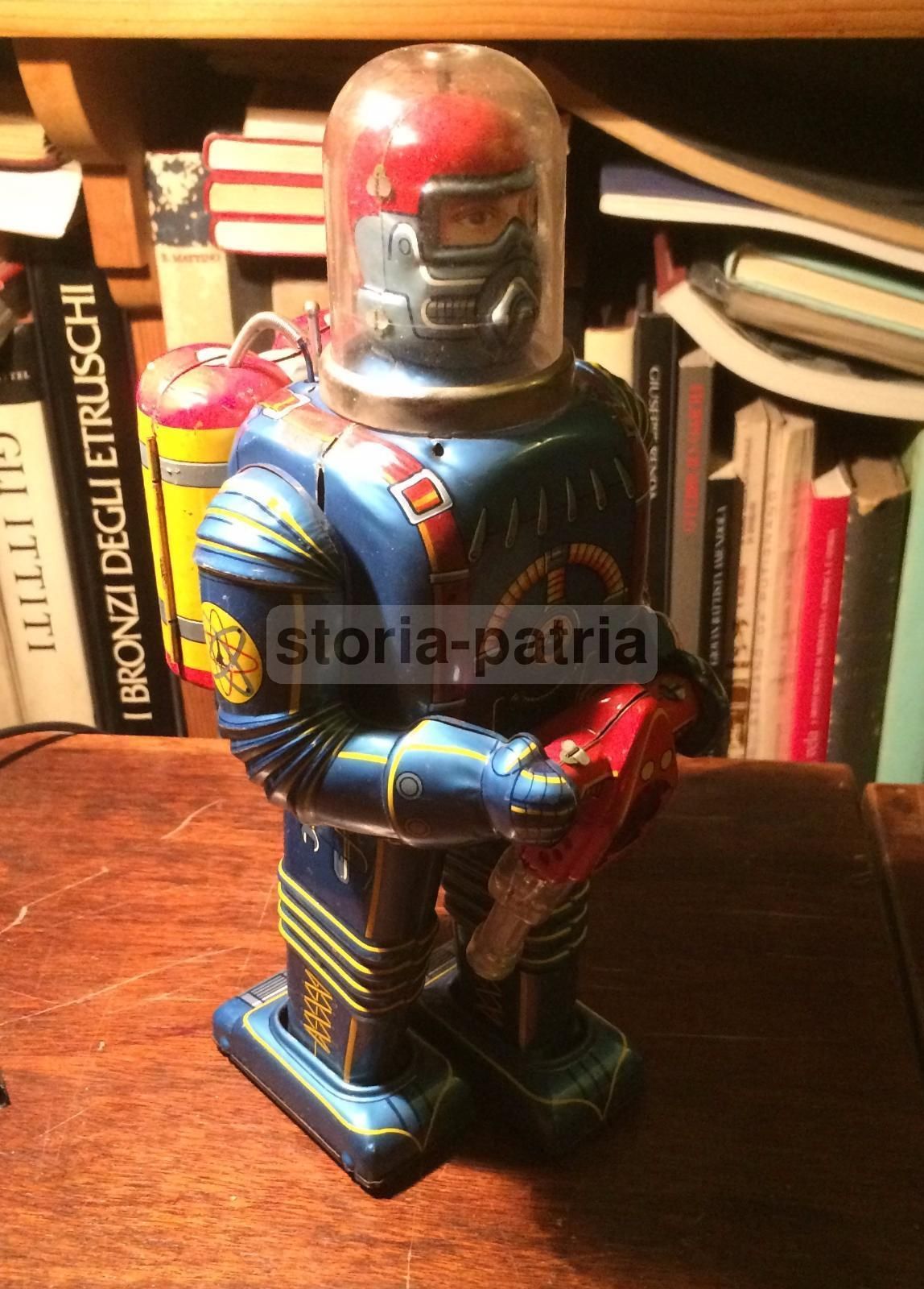 Robot Astronauta Vintage Daiya, Giappone, Anni 1960 1970