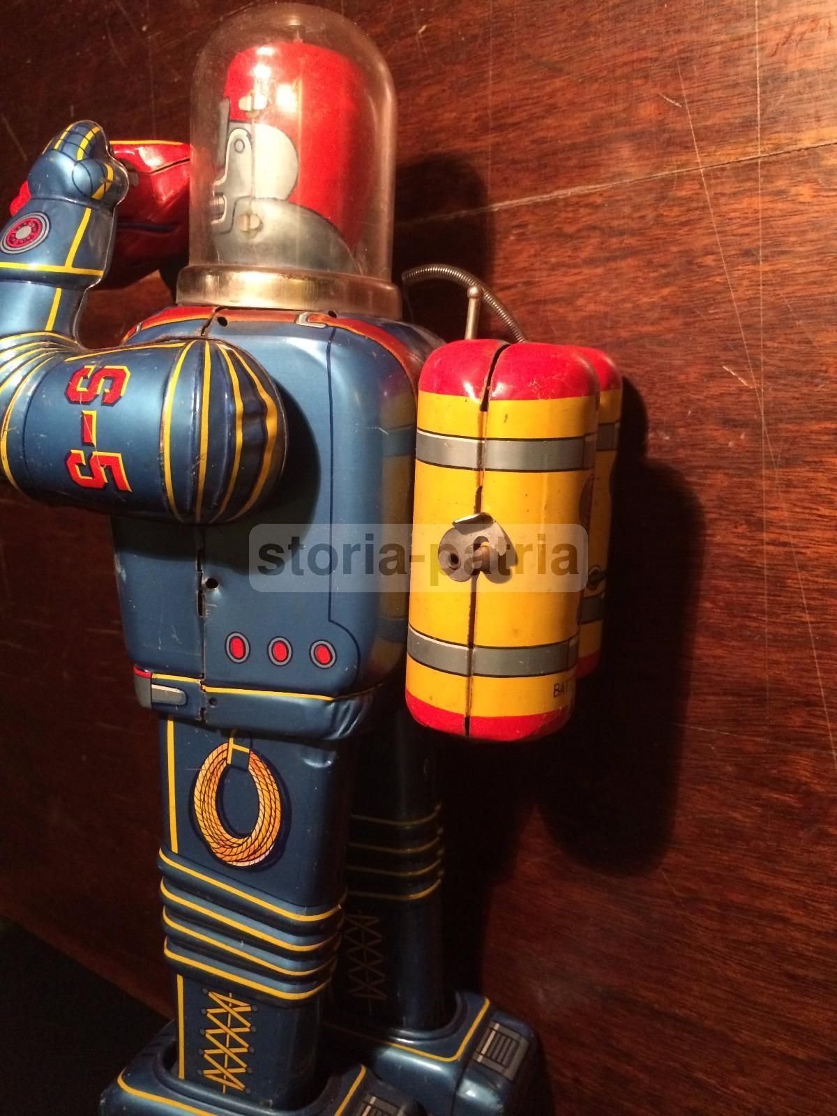 Robot Astronauta Vintage Daiya, Giappone, Anni 1960 1970