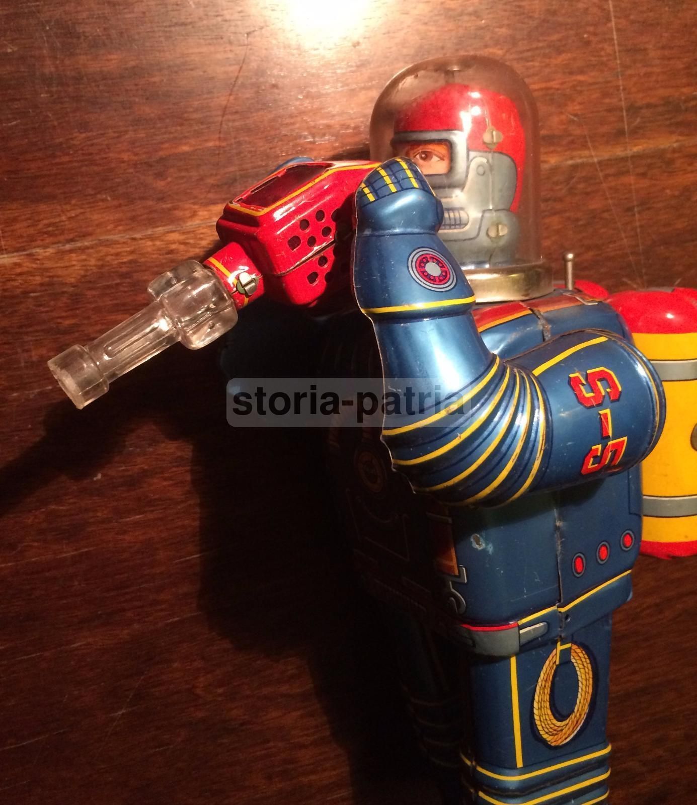 Robot Astronauta Vintage Daiya, Giappone, Anni 1960 1970