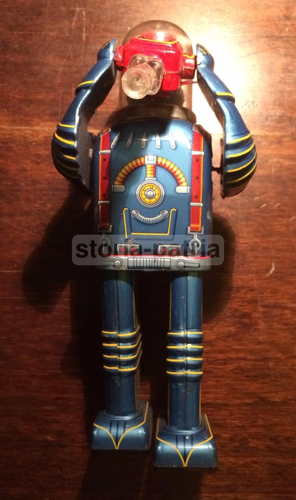 Robot Astronauta Vintage Daiya, Giappone, Anni 1960 1970