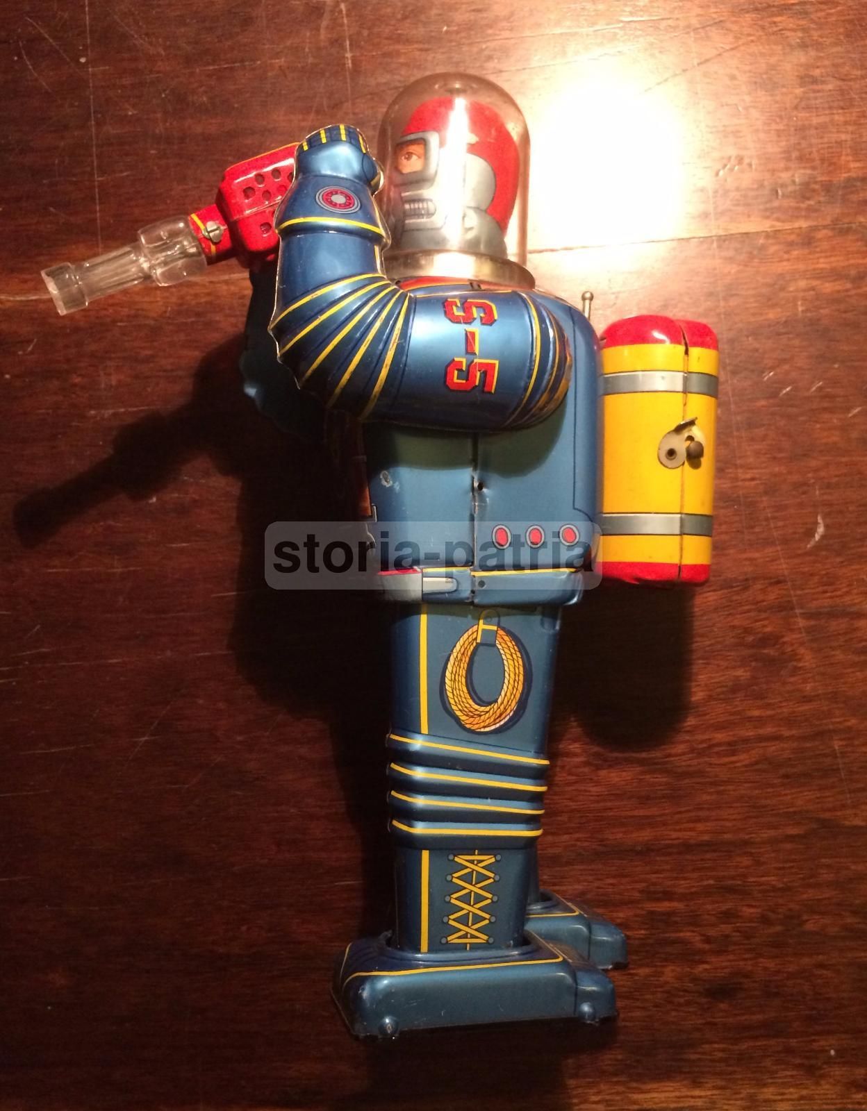 Robot Astronauta Vintage Daiya, Giappone, Anni 1960 1970