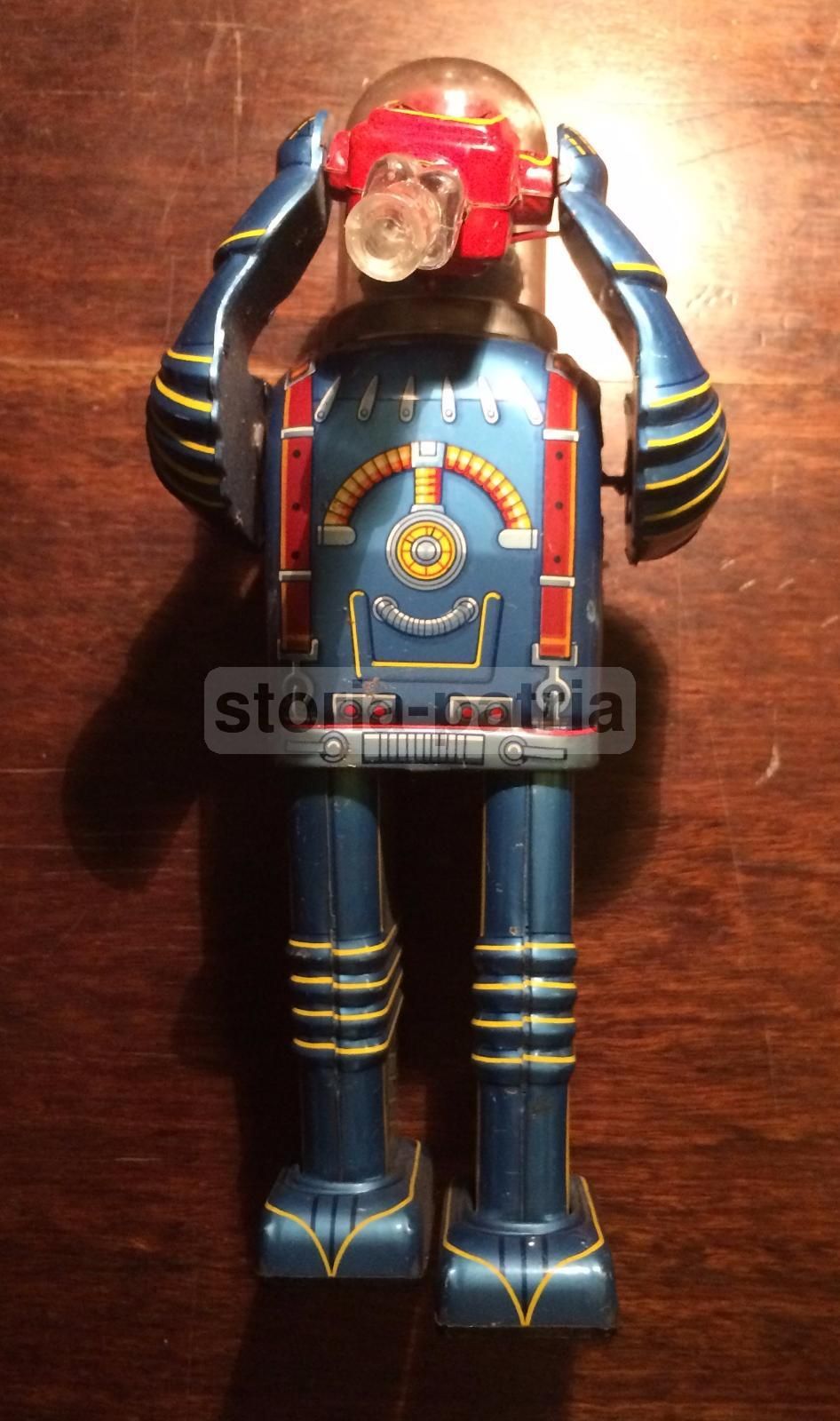 Robot Astronauta Vintage Daiya, Giappone, Anni 1960 1970