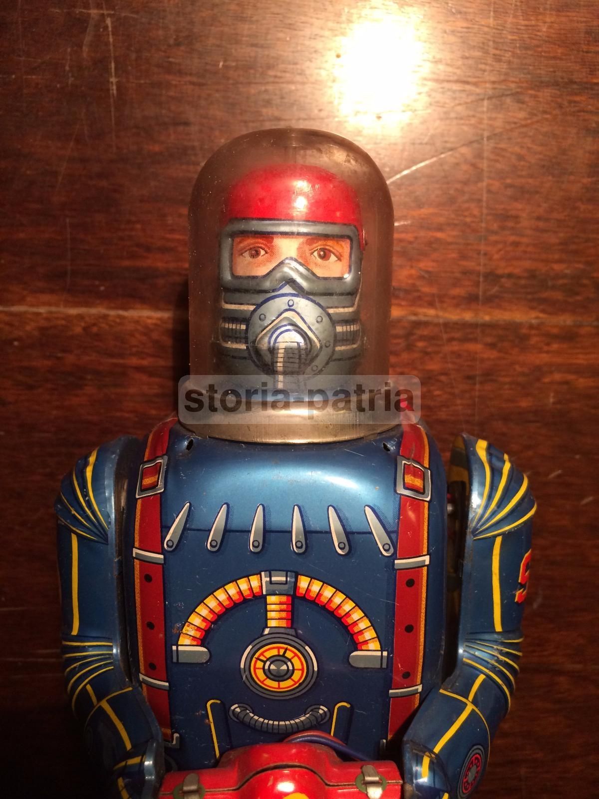 Robot Astronauta Vintage Daiya, Giappone, Anni 1960 1970