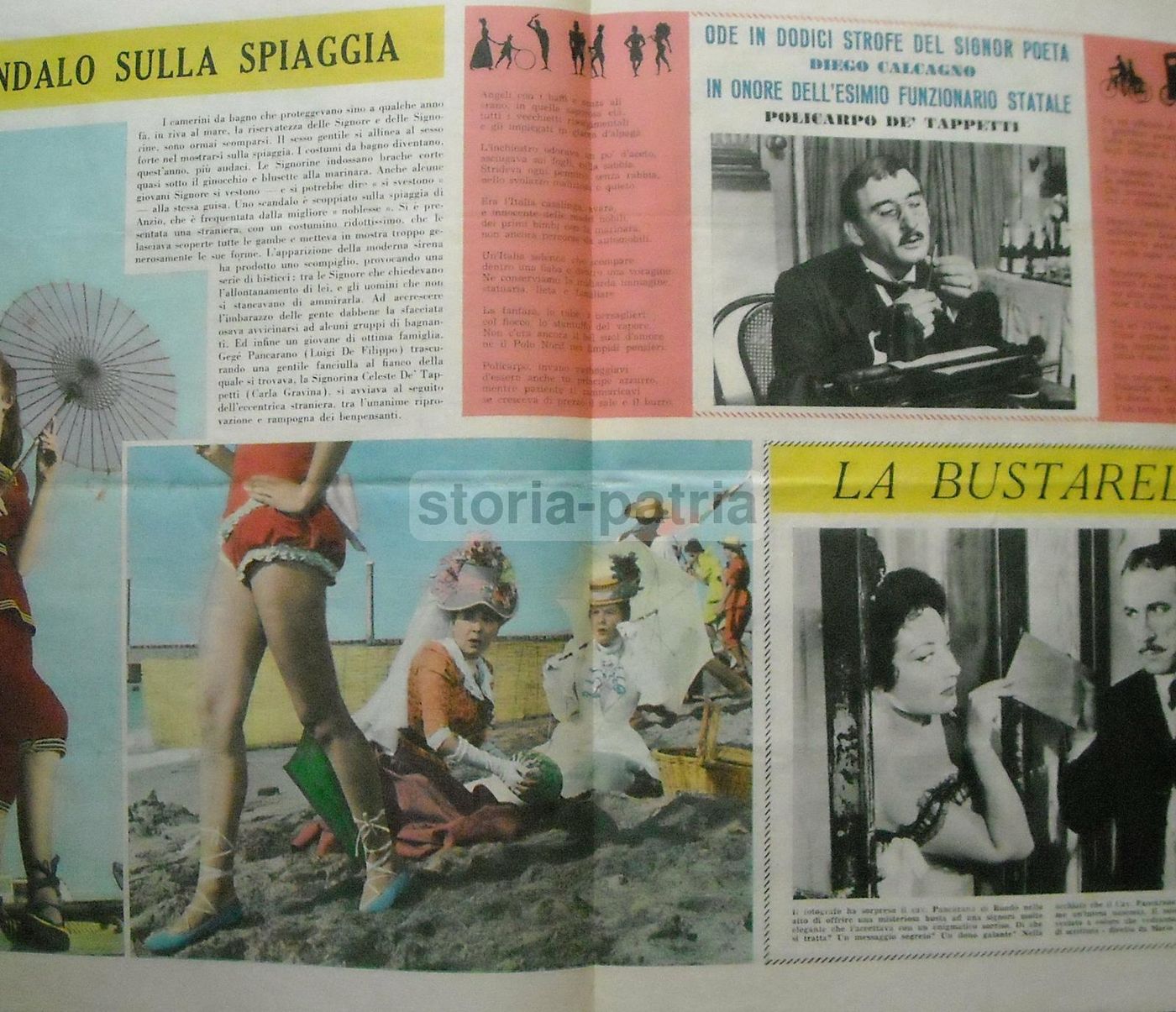 La Domenica Di Policarpo: Ufficiale Di Scrittura   Giornale Satirico Cinematografico (1959)