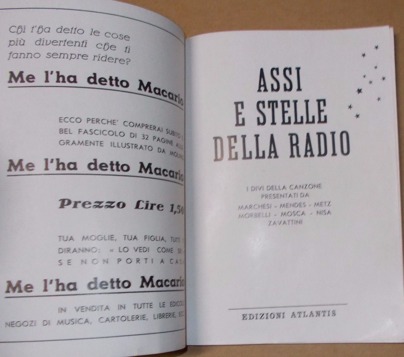 Assi E Stelle Della Radio 1941: I Divi Della Canzone Italiana (Atlantis)