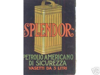 Pubblicità Splendor Petrolio E Ambulanza Fiat Regina Sofia Grecia