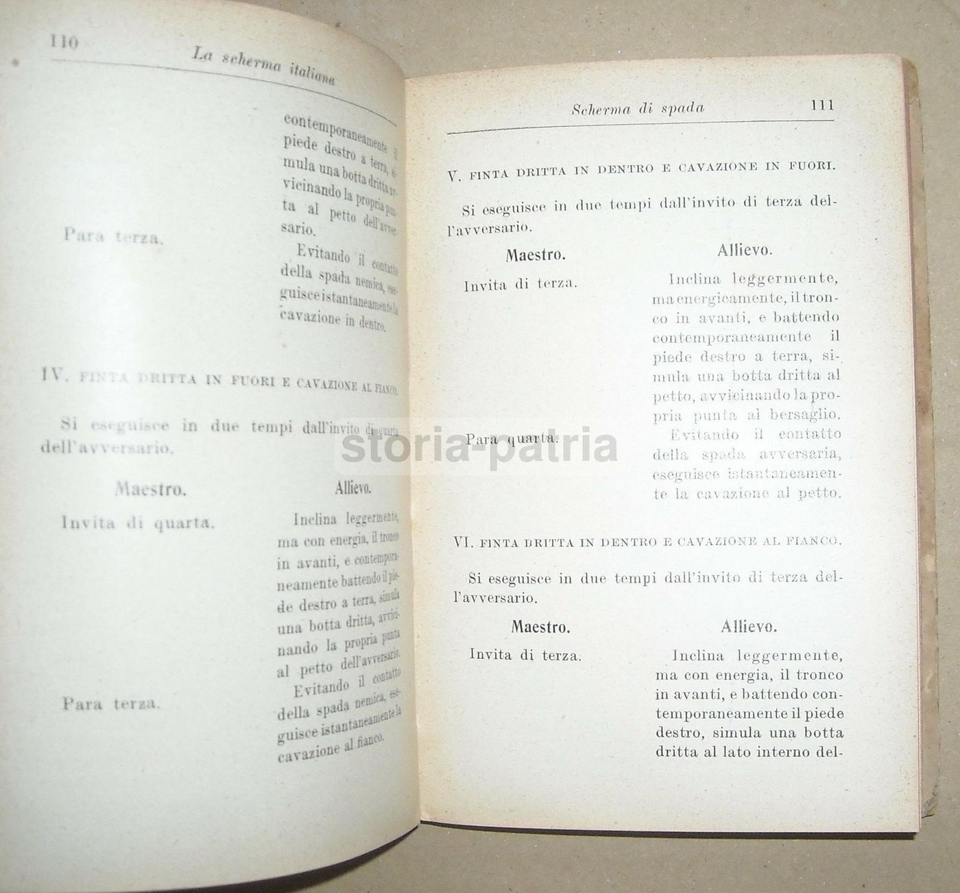 Scherma Italiana J. Gelli 1929 Hoepli Illustrato Spada Sciabola