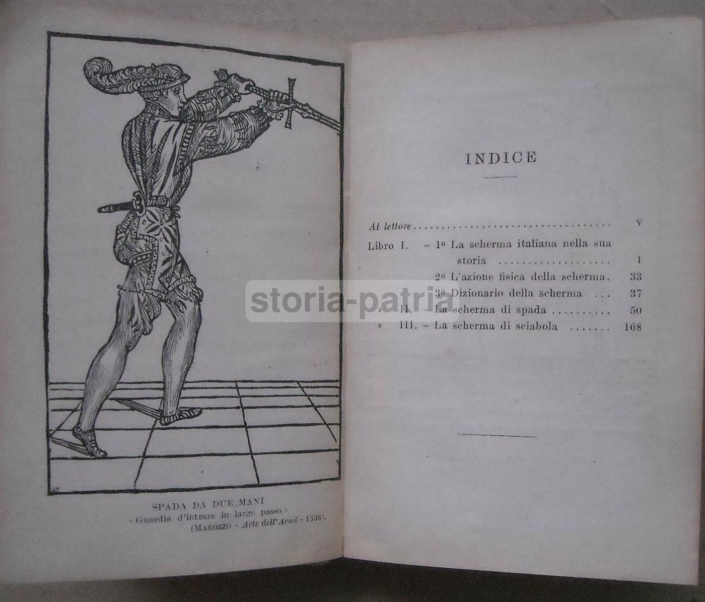 Scherma Italiana J. Gelli 1929 Hoepli Illustrato Spada Sciabola
