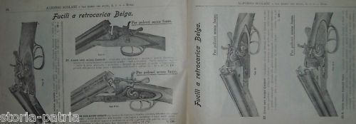 Catalogo Armeria Scolari Roma 1912: Fucili, Munizioni E Caccia