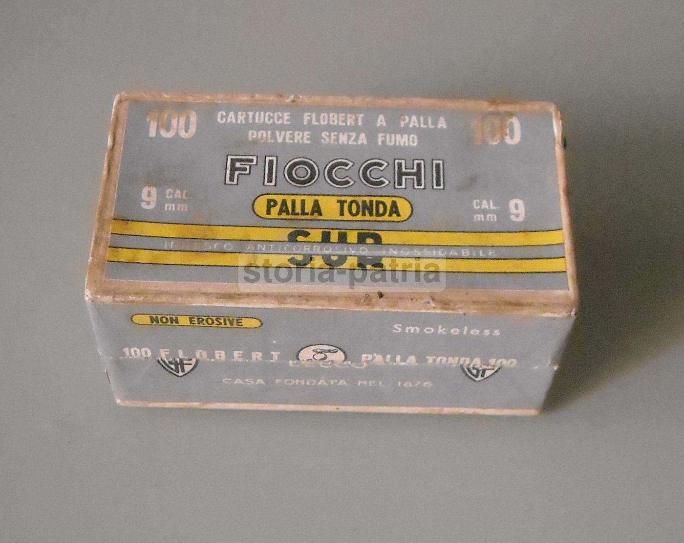 Scatola Cartucce Flobert Giulio Fiocchi Lecco, Metà '900