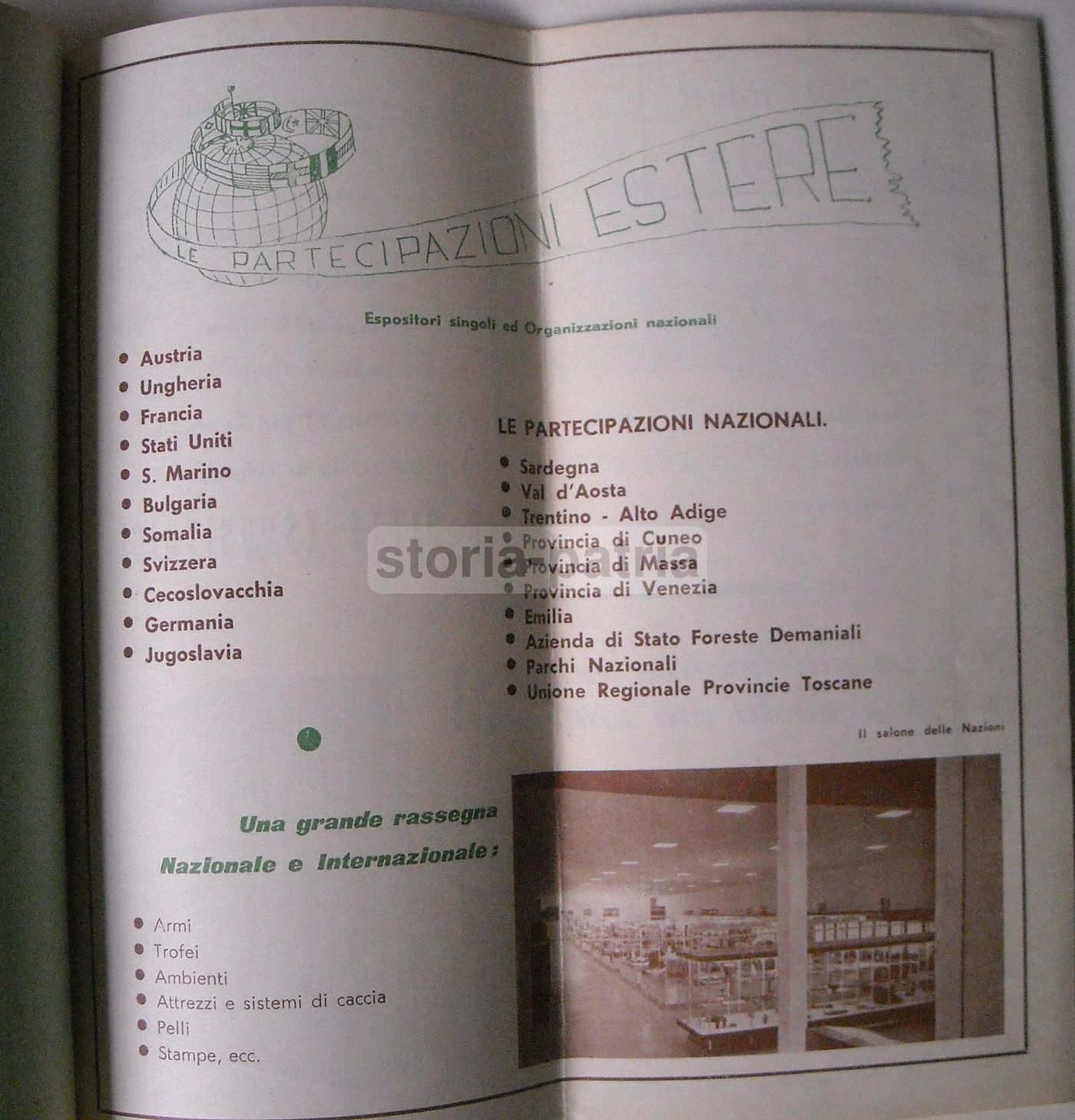 Programma Mostra Caccia Firenze 1960 Con Mappa Espositori