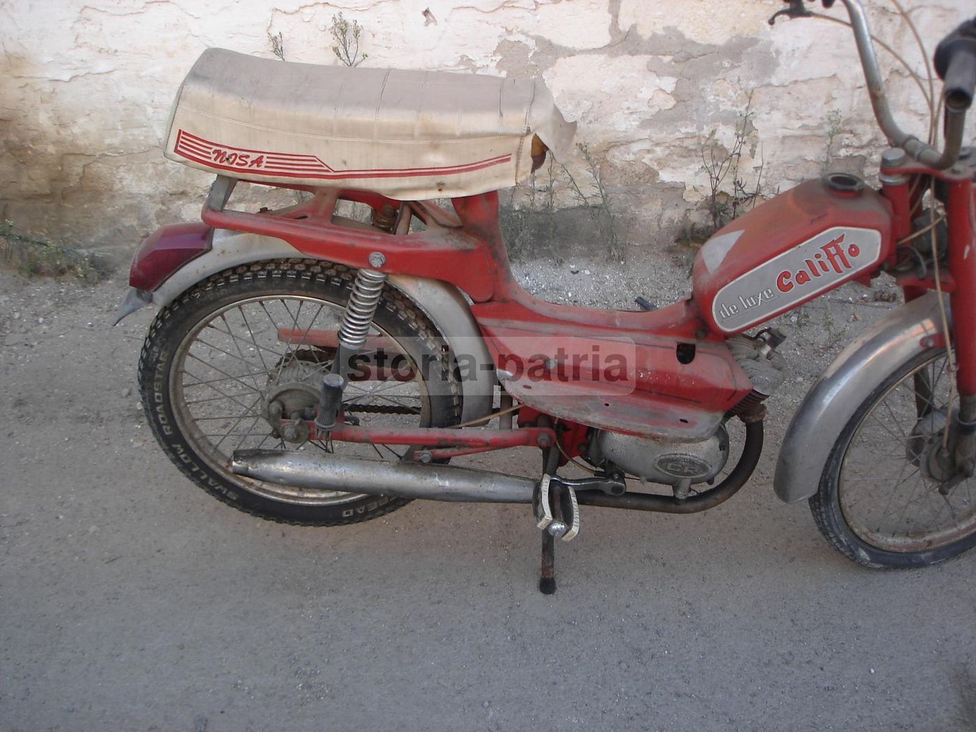 Moto d'Epoca Califfo De Luxe Anni '70 Da Restaurare