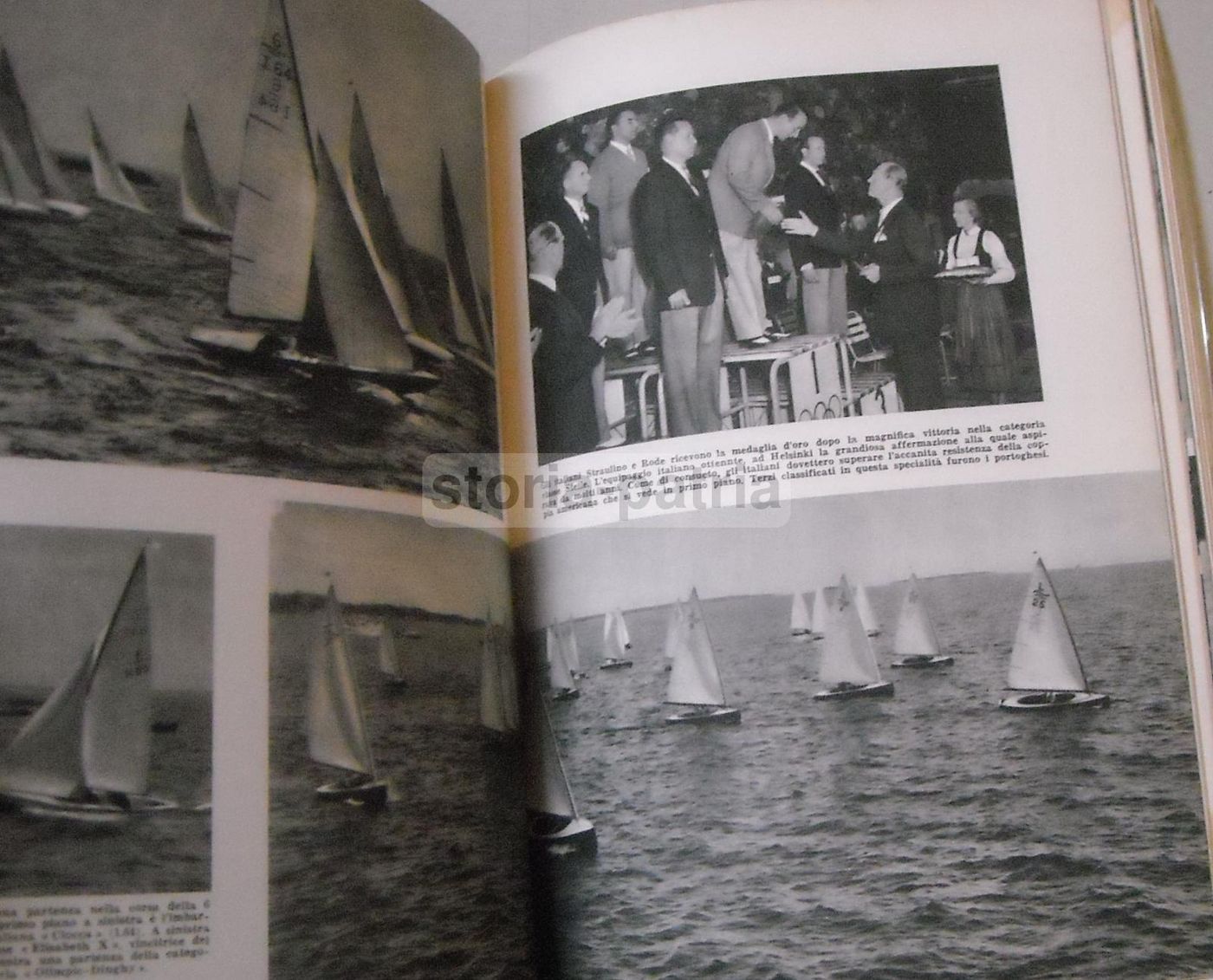 L'Italia Alla XV Olimpiade Helsinki Oslo 1952 CONI Illustrato