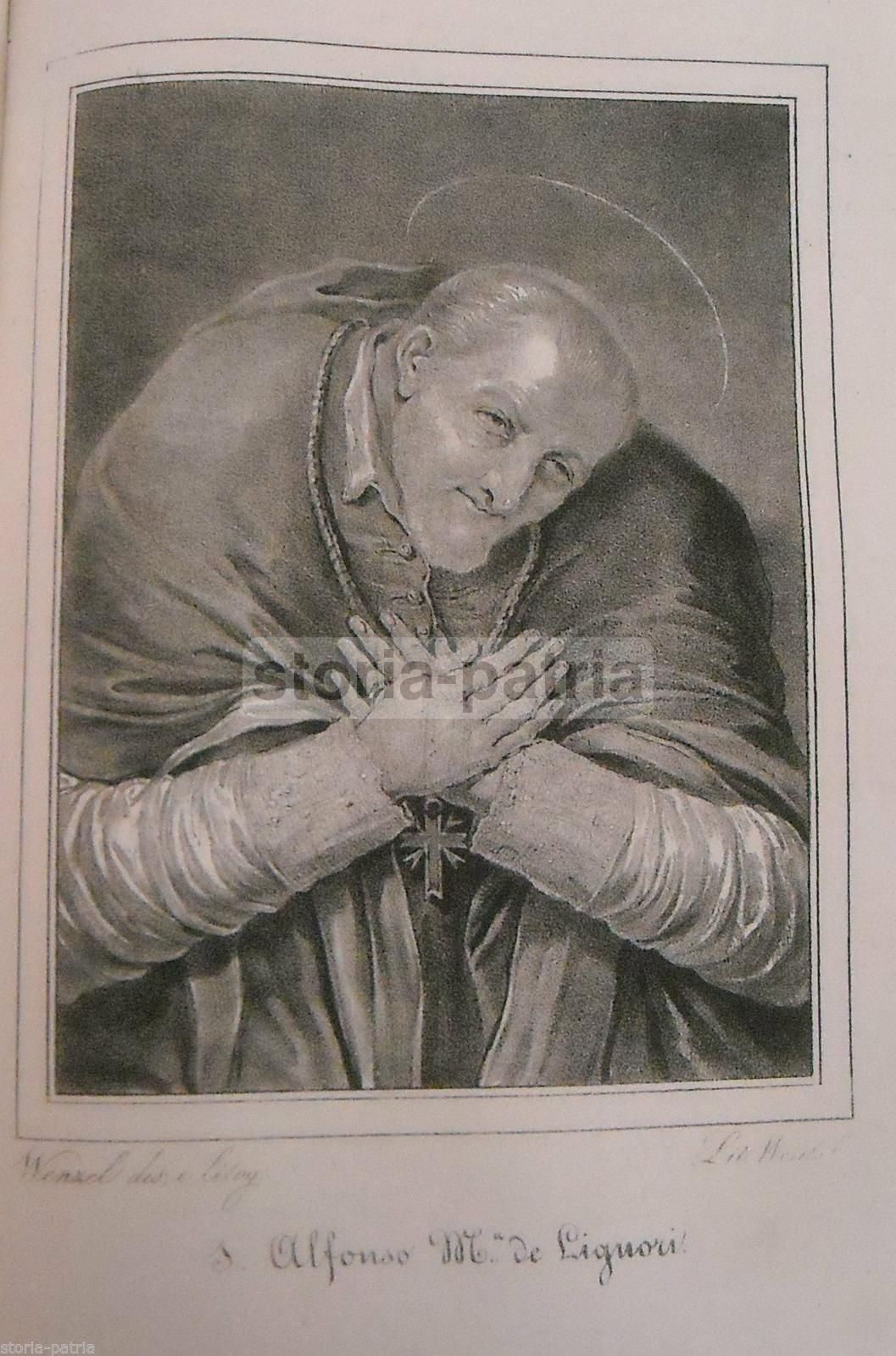 Litografia Antica S. Alfonso De' Liguori, Wenzel, Napoli 1840