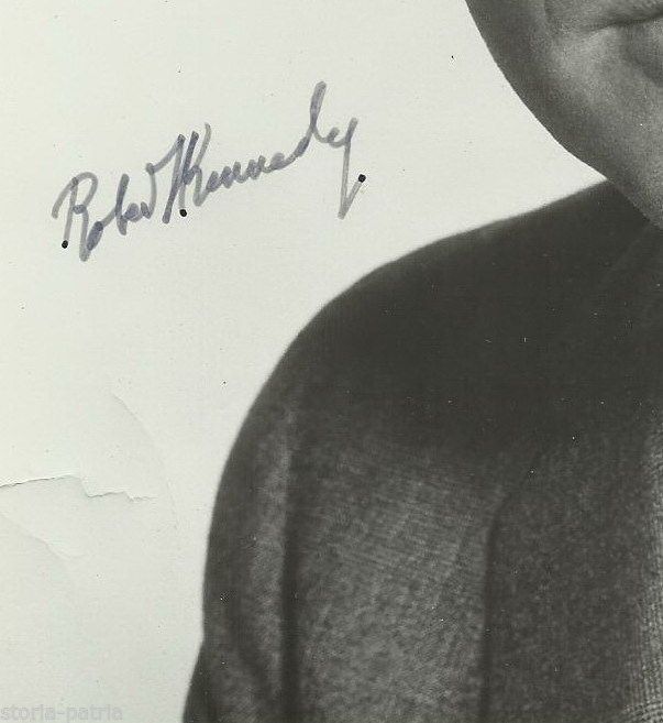 Fotografia Originale Di Robert Kennedy Autografata Da Philippe Halsman, Anni '50