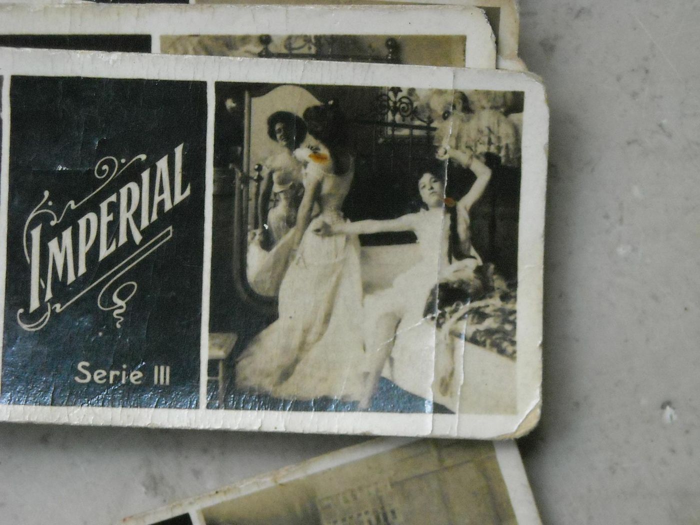 Stereoscopio Antico Con Stereofotografie: Roma, Firenze, Florida