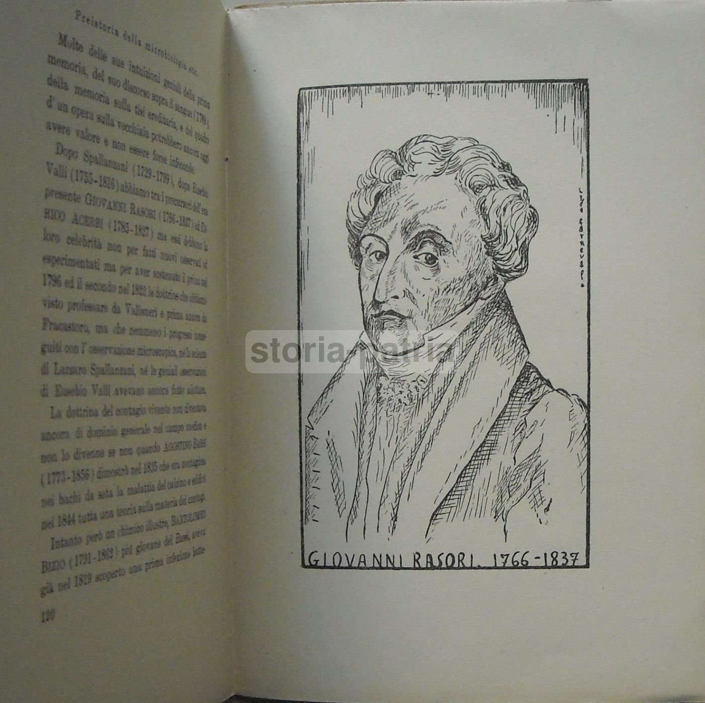 De Bernardis: Preistoria Della Microbiologia, Batteriologia E Immunologia (1939)