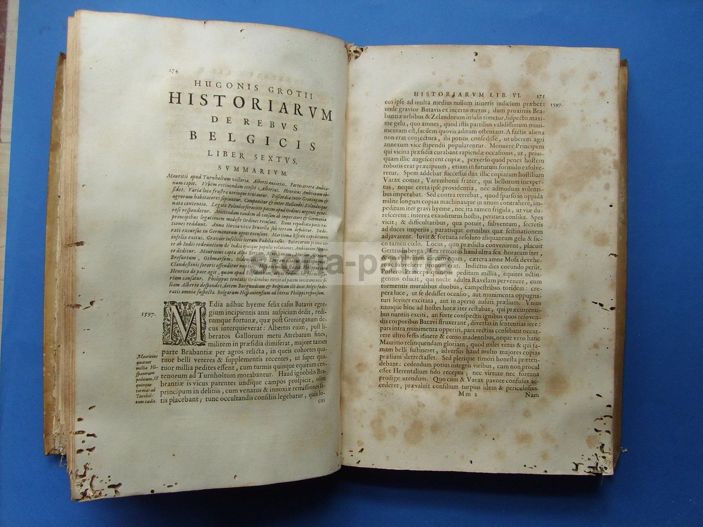 Annales Et Historiae De Rebus Belgicis   Hugo Grotius, 1657