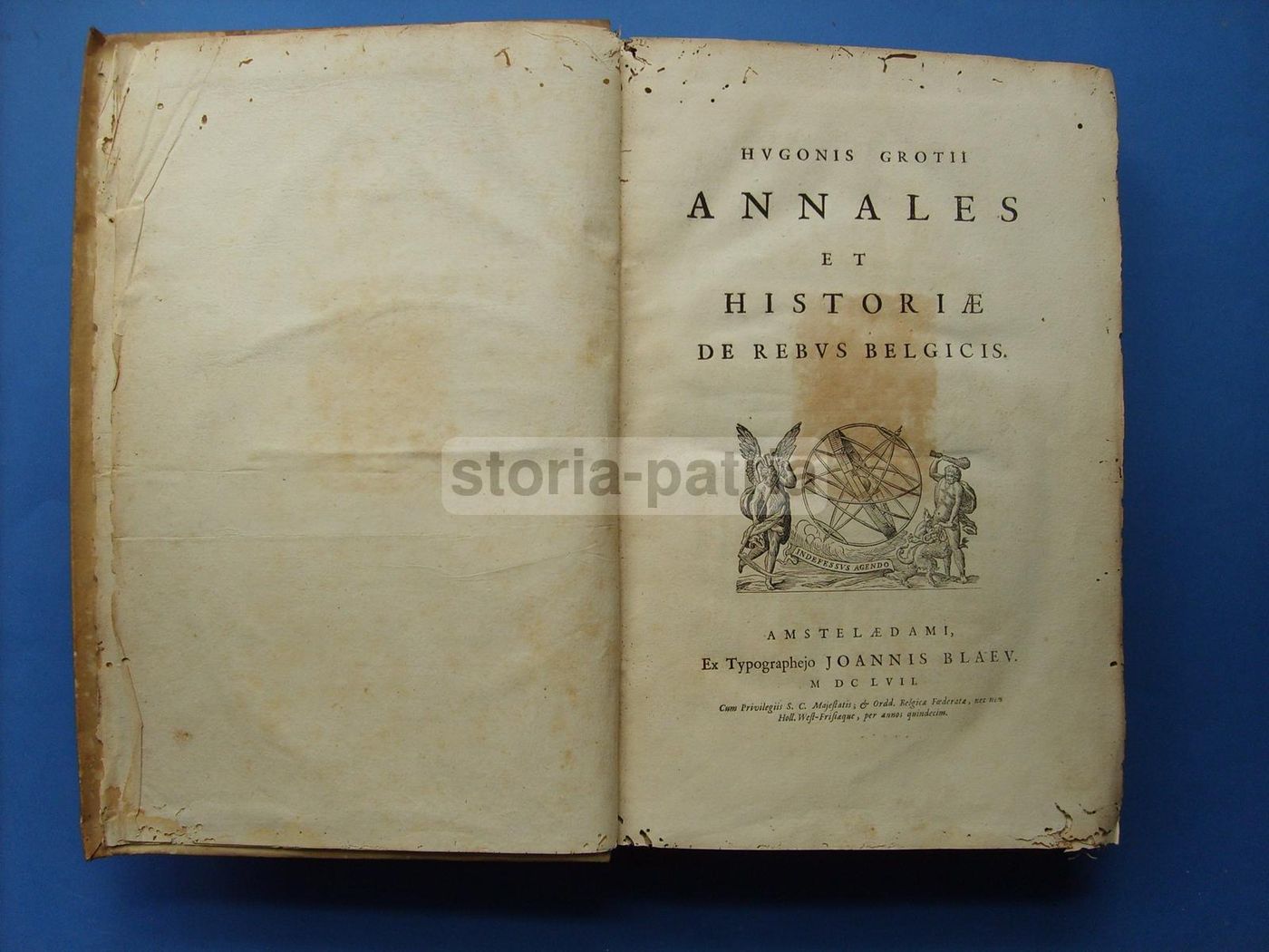Annales Et Historiae De Rebus Belgicis   Hugo Grotius, 1657