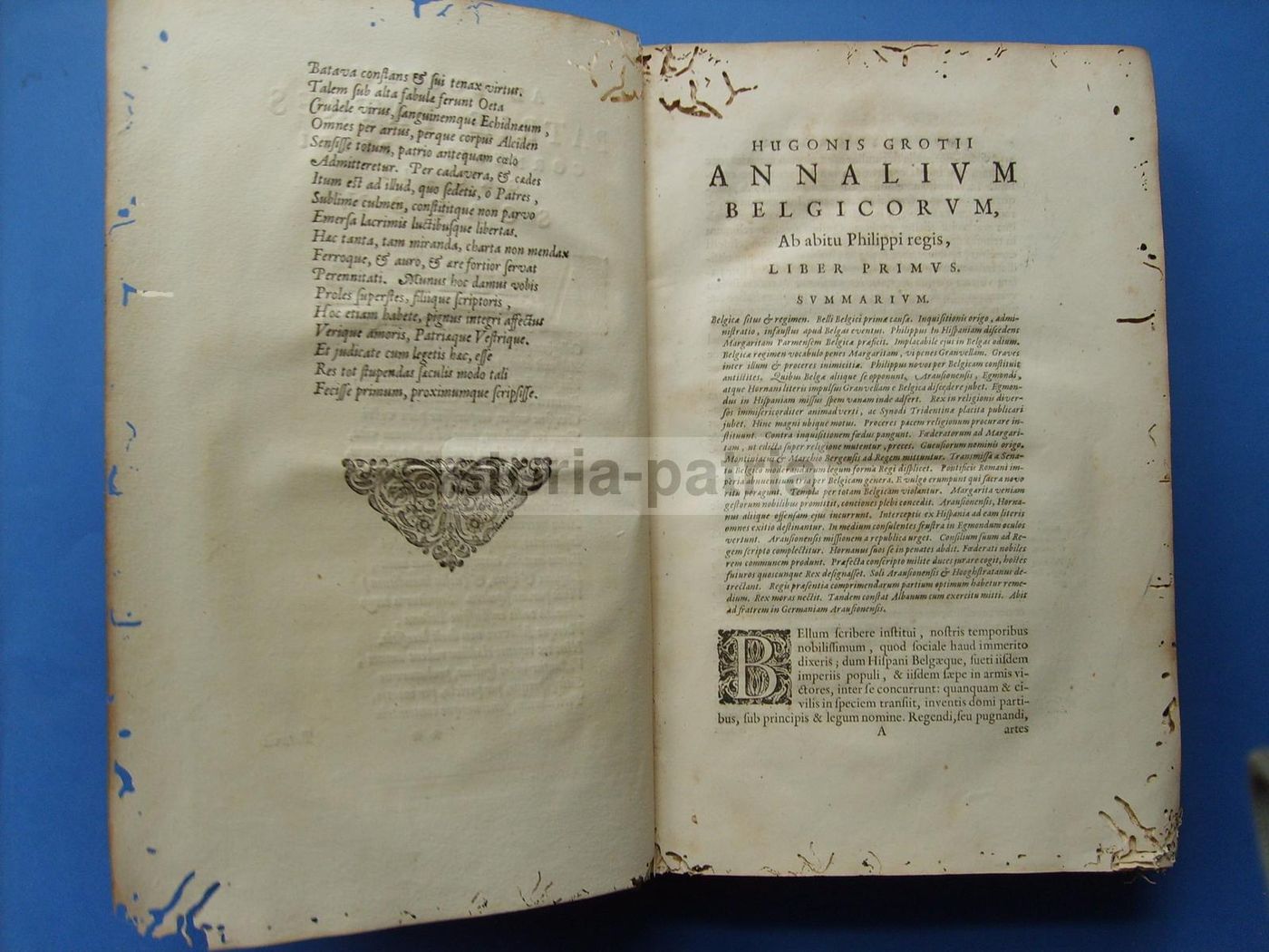 Annales Et Historiae De Rebus Belgicis   Hugo Grotius, 1657