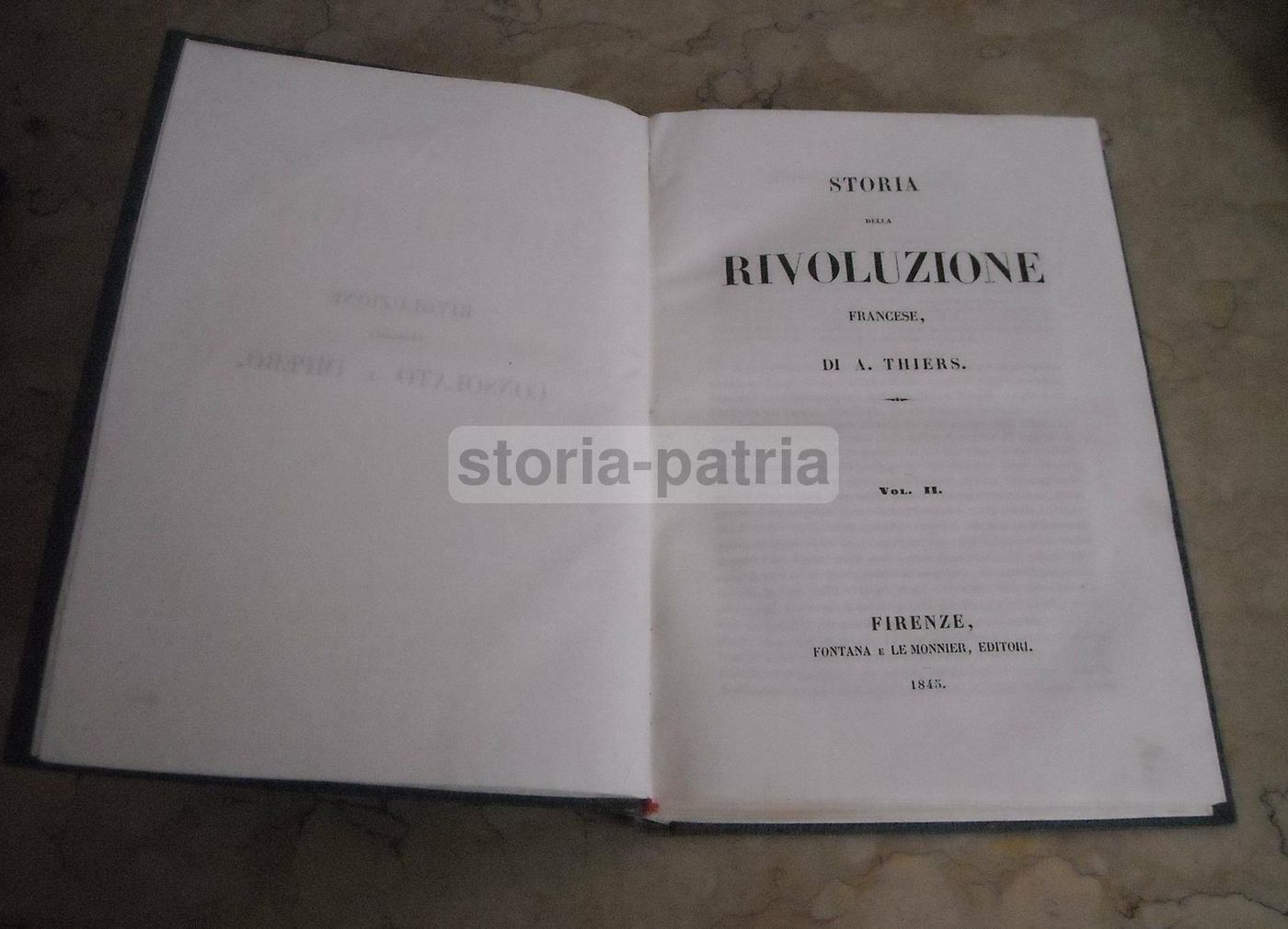 Storia Della Rivoluzione Francese, A. Thiers (1845 1848), 4 Volumi