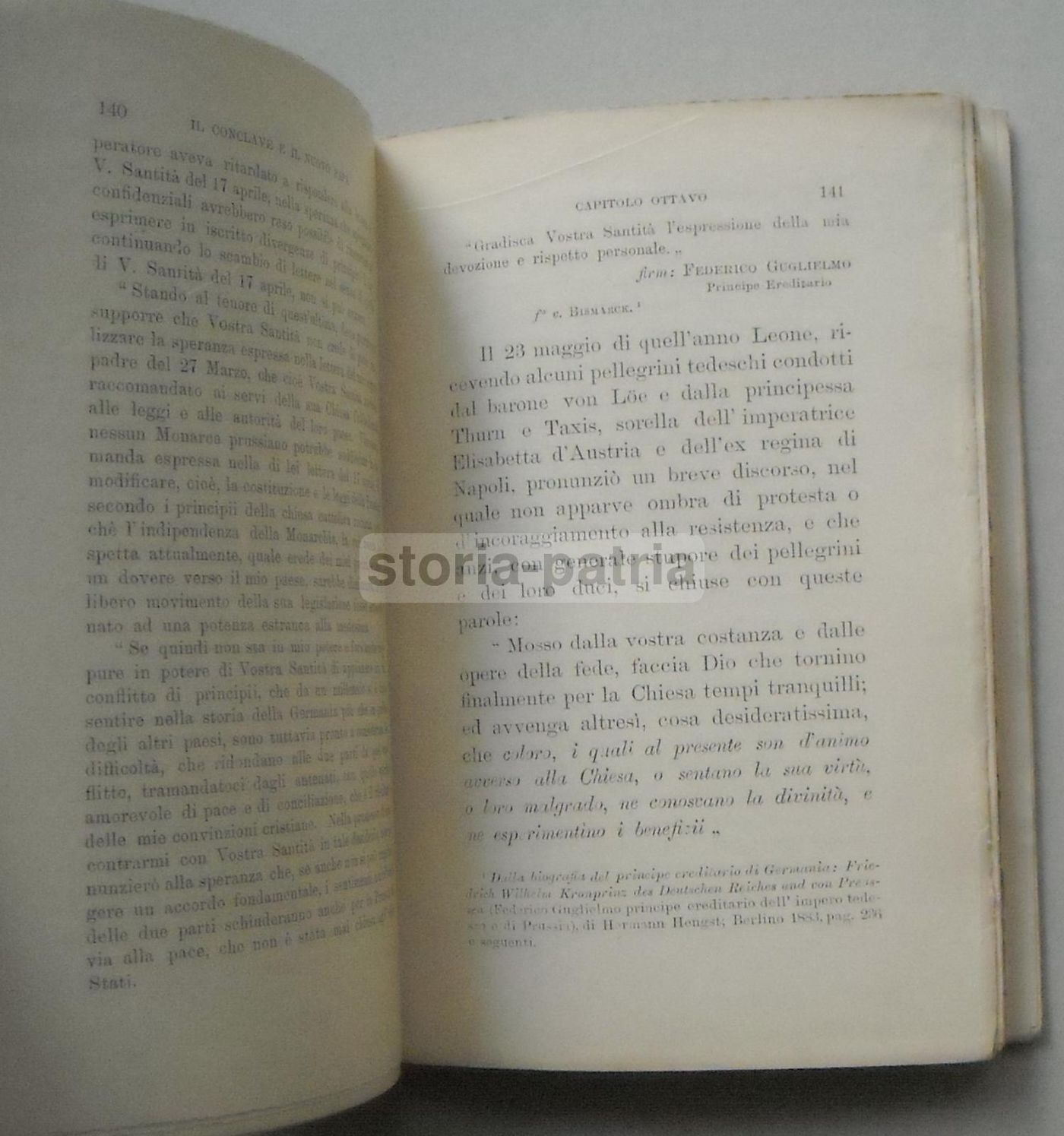 Storia Del Papato Di Leone XIII E Del Conclave, 1899, Con Mappe Topografiche