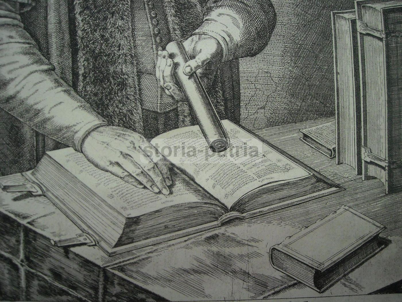 Ritratto Di Johann Bogermann, Incisione Di Harlingensis, 1620, Sinodo Di Dordrecht