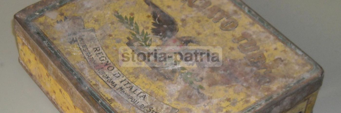 Scatola Tabacco Trinciato Turco Serraglio Monopoli Di Stato Anni '20