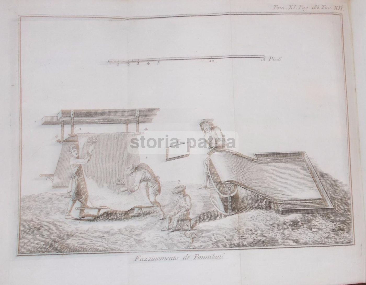 Storia Naturale, Venezia, 1786: Arti E Mestieri, Tappezzeria, Cucina