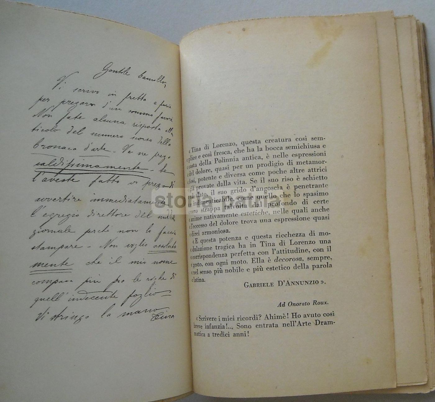 Le Grandi Attrici Del Tempo Andato Vol. III   Camillo Antona Traversi (1930)