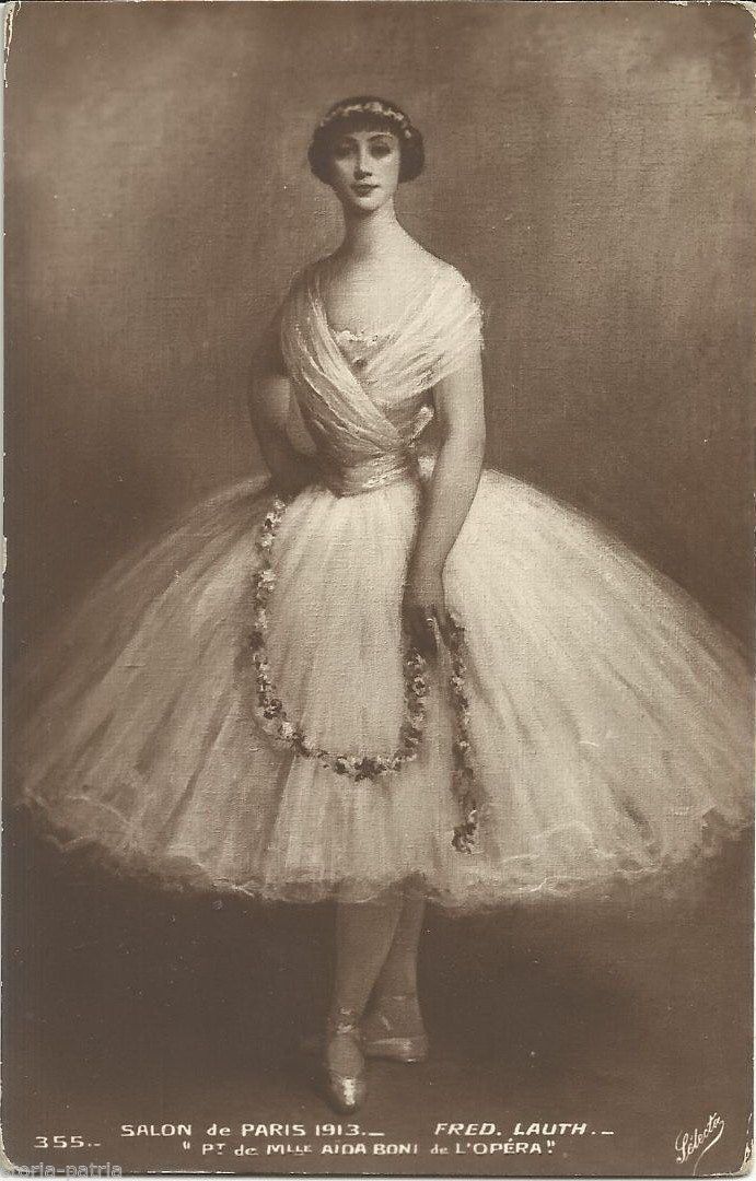 Ritratto Della Ballerina Aida Boni Al Salon De Paris 1913, Fred Lauth