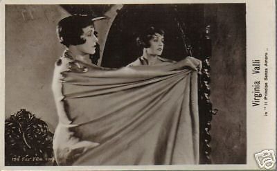 Virginia Valli In Il Principe Senza Amore Cartolina d'Epoca Falci