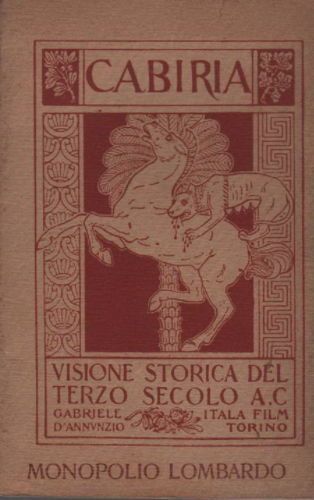 Cabiria: Visione Storica Del Terzo Secolo A.C.