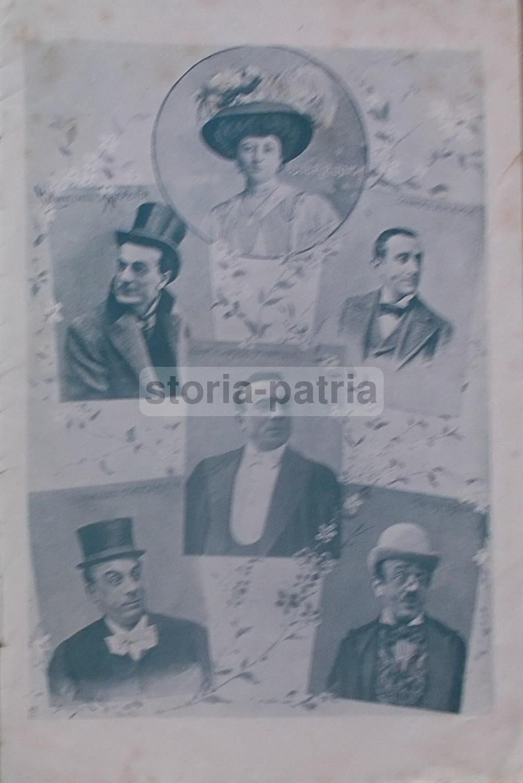 Catalogo Dischi Teatro Comico Napoletano Scarpetta 1907 Zonofono