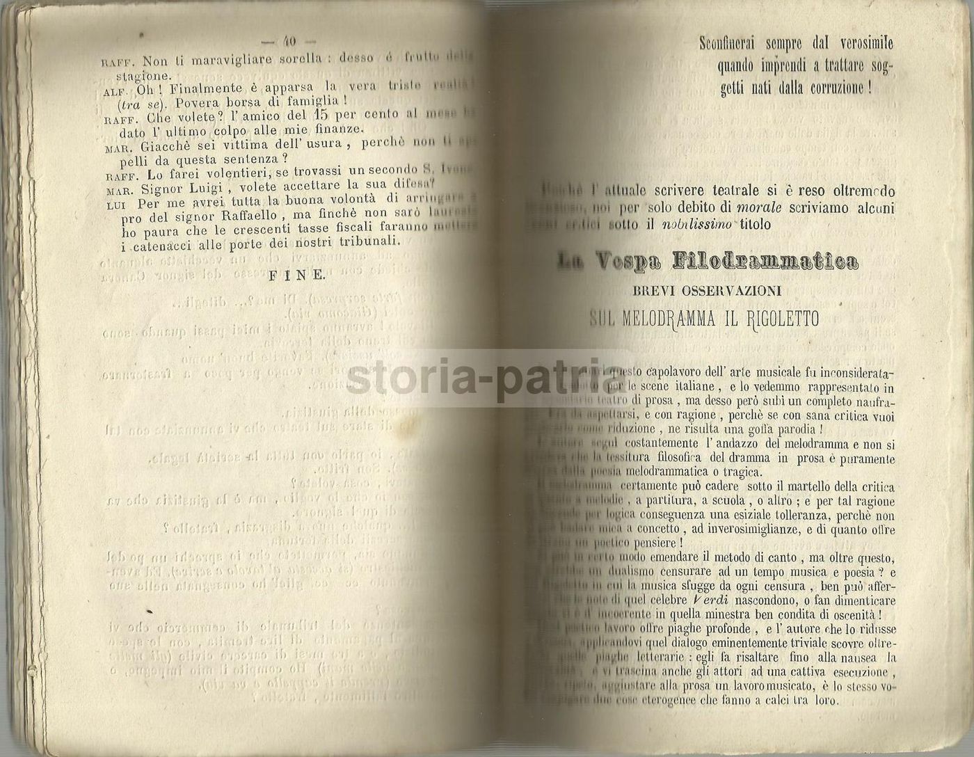 Tremenda Realtà!!! Scherzo Comico In Un Atto Di Raffaele Tortora, Napoli 1873