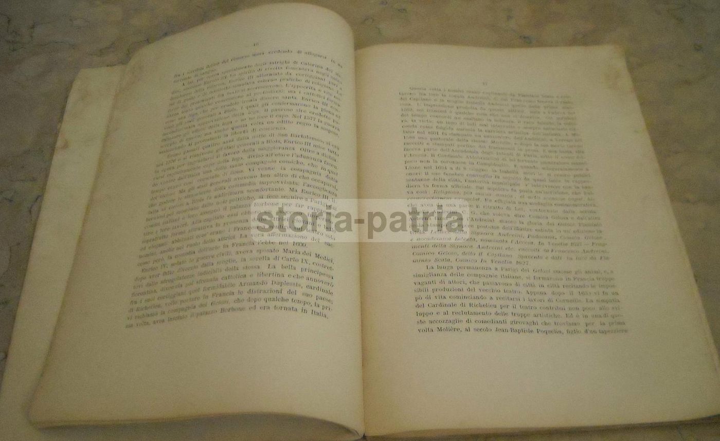 Teatro Frojo 1895 Goldoni Molière Rivoluzione Francese Napoli