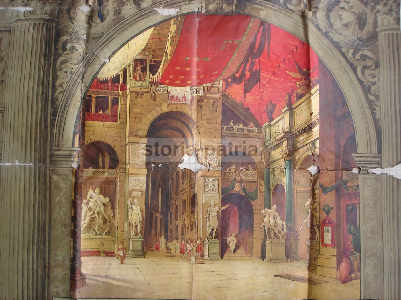 Manifesto Per Il "Nerone" Di Boito, Teatro Comunale Di Bologna, 1924, Ricordi