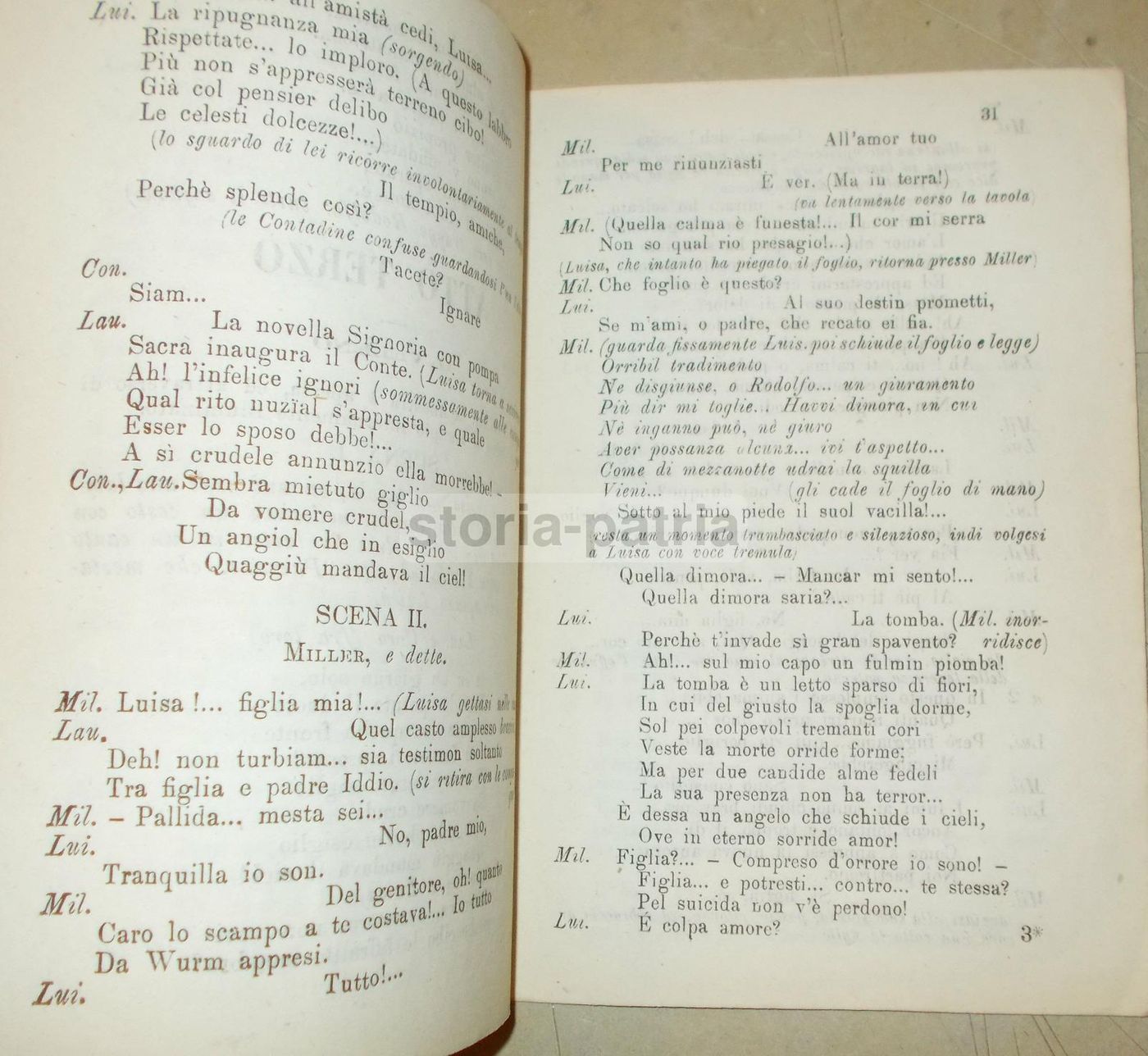 Luisa Miller: Libretto Per Melodramma Tragico Di Salvadore Cammarano, Musica Di Giuseppe Verdi