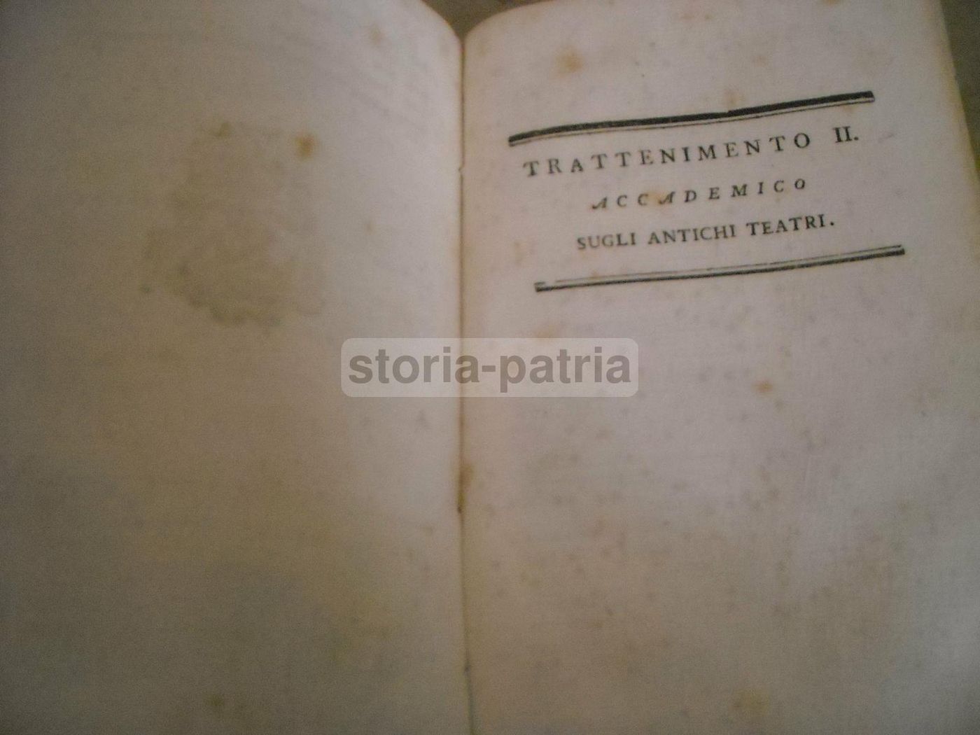Trattenimenti Accademici Di Pier Luigi Castriota, 1784