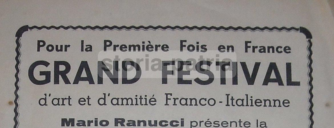 Locandina Teatrale Per La Gioconda, Rigoletto E Cavalleria Rusticana, Parigi